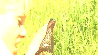 Princess Fucked On Grass By Man With Lengthy Hair!